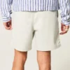 Short en sergé mi-cuisse à enfiler Short en sergé mi-cuisse à enfiler