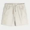 Short en sergé mi-cuisse à enfiler Short en sergé mi-cuisse à enfiler