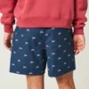 Short à enfiler mi-cuisse avec motif drapeau américain