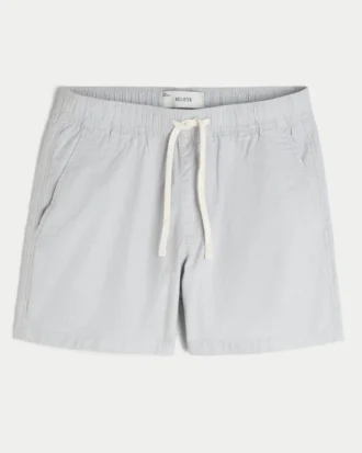Short mi-cuisse en lin mélangé