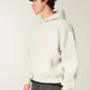 Sweat à capuche ample avec applique étoile Sweat à capuche ample avec applique étoile