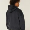 Sweat à capuche ample avec motif New York City et clous Sweat à capuche ample avec motif New York City et clous