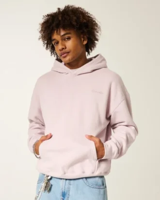 Sweat à capuche Boxy Logo Sweat à capuche Boxy Logo