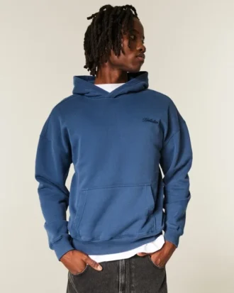 Sweat à capuche Boxy Logo Sweat à capuche Boxy Logo