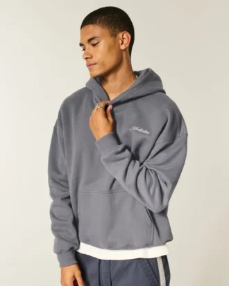 Sweat à capuche Boxy Logo Sweat à capuche Boxy Logo