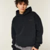 Sweat à capuche Boxy Logo Sweat à capuche Boxy Logo