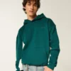 Sweat à capuche Boxy Logo Sweat à capuche Boxy Logo