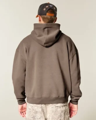 Sweat à capuche Boxy Logo Sweat à capuche Boxy Logo