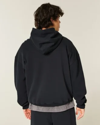 Sweat à capuche Boxy Logo
