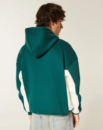 Sweat à capuche Boxy Logo