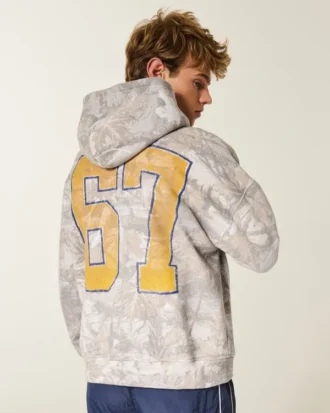 Sweat à capuche camouflage avec imprimé West Virginia University Mountaineers