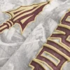 Sweat à capuche camouflage graphique Florida State University, coupe carrée, fermeture éclair Sweat à capuche camouflage graphique Florida State University, coupe carrée, fermeture éclair