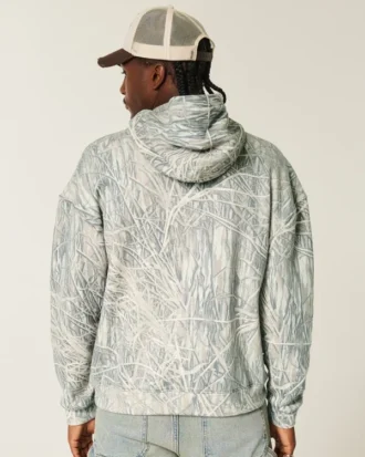 Sweat à capuche carré