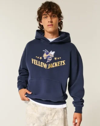 Sweat à capuche Georgia Tech Yellow Jackets