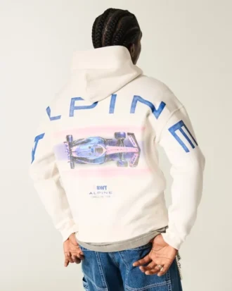 Sweat à capuche graphique Boxy BWT Alpine Formula One Team