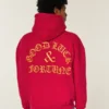 Sweat à capuche graphique Boxy Good Luck Sweat à capuche graphique Boxy Good Luck