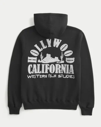 Sweat à capuche graphique Boxy Hollywood Sweat à capuche graphique Boxy Hollywood