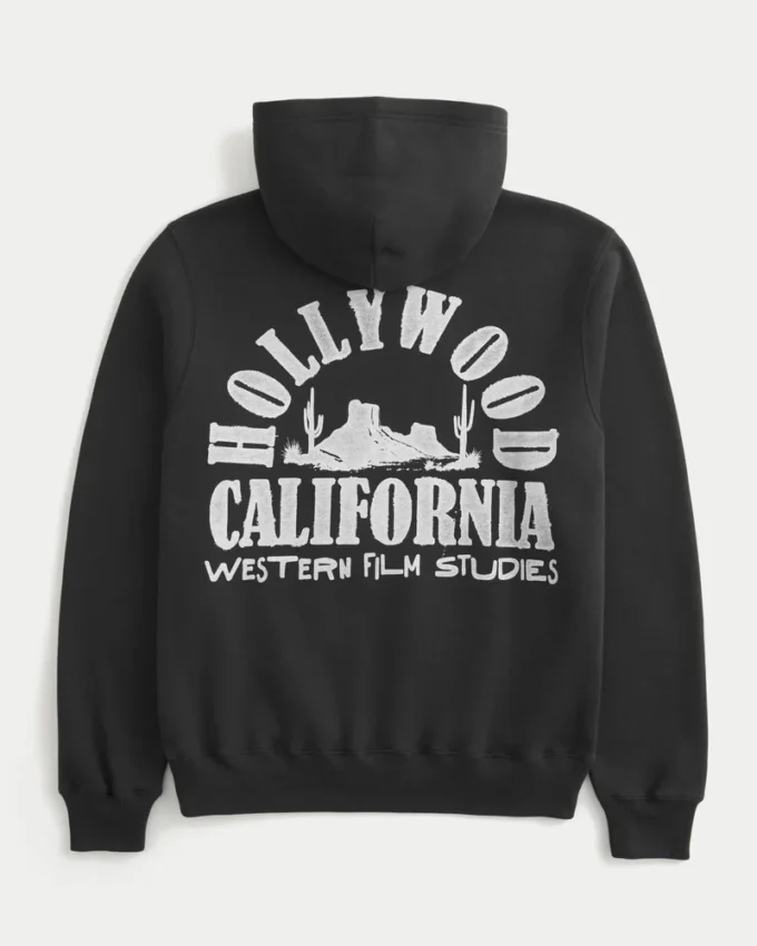 Sweat à capuche graphique Boxy Hollywood Sweat à capuche graphique Boxy Hollywood