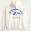 Sweat à capuche graphique Boxy St. Anton Ski Sweat à capuche graphique Boxy St. Anton Ski