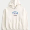 Sweat à capuche graphique Boxy St. Anton Ski Sweat à capuche graphique Boxy St. Anton Ski