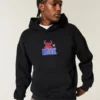 Sweat à capuche graphique Boxy The Rock Sweat à capuche graphique Boxy The Rock