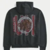 Sweat à capuche graphique Boxy University of Houston Cougars Basketball Sweat à capuche graphique Boxy University of Houston Cougars Basketball