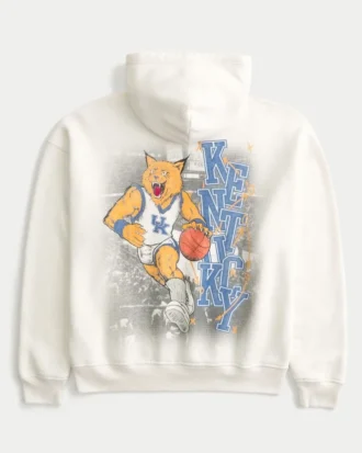 Sweat à capuche graphique Boxy University of Kentucky Wildcats