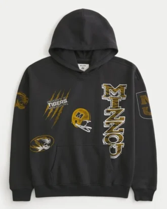 Sweat à capuche graphique Boxy University of Missouri Tigers