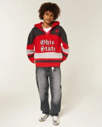 Sweat à capuche graphique Buckeyes de l&rsquo;université d&rsquo;État de l&rsquo;Ohio