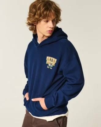 Sweat à capuche graphique carré Fighting Irish de l&rsquo;université de Notre Dame