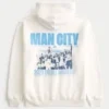Sweat à capuche graphique Manchester City décontracté Sweat à capuche graphique Manchester City décontracté