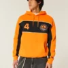 Sweat à capuche graphique McLaren décontracté