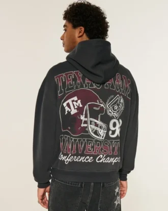 Sweat à capuche graphique Texas A&M University Aggies