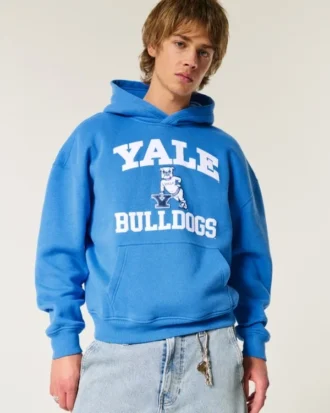 Sweat à capuche graphique Yale Bulldogs