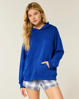 Sweat à capuche oversize avec imprimé « Class of &rsquo;26 »