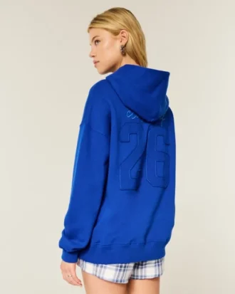 Sweat à capuche oversize avec imprimé « Class of &rsquo;26 »