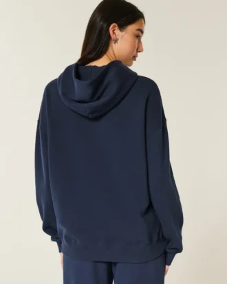 Sweat à capuche oversize avec imprimé « Class of &rsquo;26 »