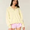 Sweat à capuche oversize avec imprimé étoile de mer et fermeture éclair Sweat à capuche oversize avec imprimé étoile de mer et fermeture éclair