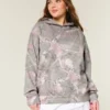 Sweat à capuche oversize camouflage