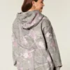 Sweat à capuche oversize camouflage