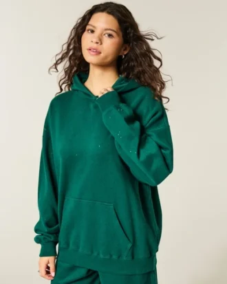 Sweat à capuche oversize scintillant Sweat à capuche oversize scintillant