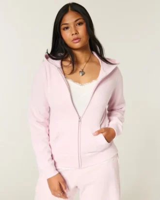 Sweat à capuche zippé