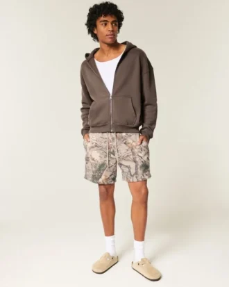 Sweat à capuche zippé