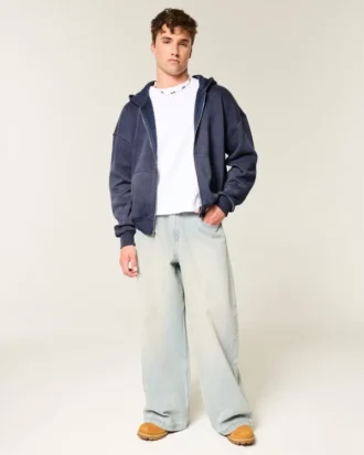 Sweat à capuche zippé