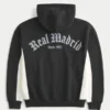 Sweat à capuche zippé avec motif Real Madrid CF Sweat à capuche zippé avec motif Real Madrid CF