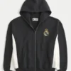 Sweat à capuche zippé avec motif Real Madrid CF Sweat à capuche zippé avec motif Real Madrid CF