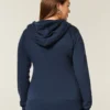Sweat à capuche zippé avec motif étoile Sweat à capuche zippé avec motif étoile