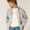 Sweat à capuche zippé Boxy Camo Sweat à capuche zippé Boxy Camo
