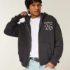 Sweat à capuche zippé Boxy Class of 26 Graphic Sweat à capuche zippé Boxy Class of 26 Graphic