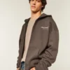 Sweat à capuche zippé Boxy McLaren Graphic Sweat à capuche zippé Boxy McLaren Graphic